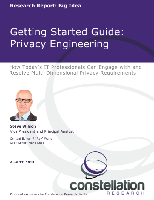 Getting Started Guide: Privacy Engineering | Constellation Research Inc.